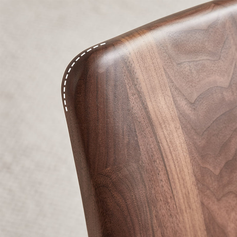 North American black walnut solid wood dining chair