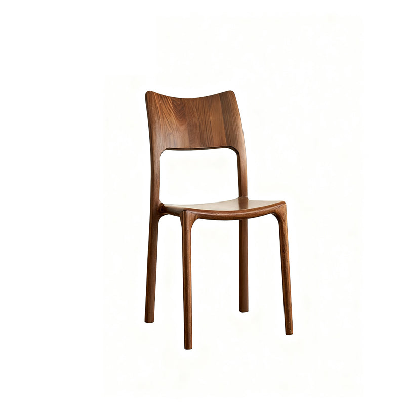 North American black walnut solid wood dining chair