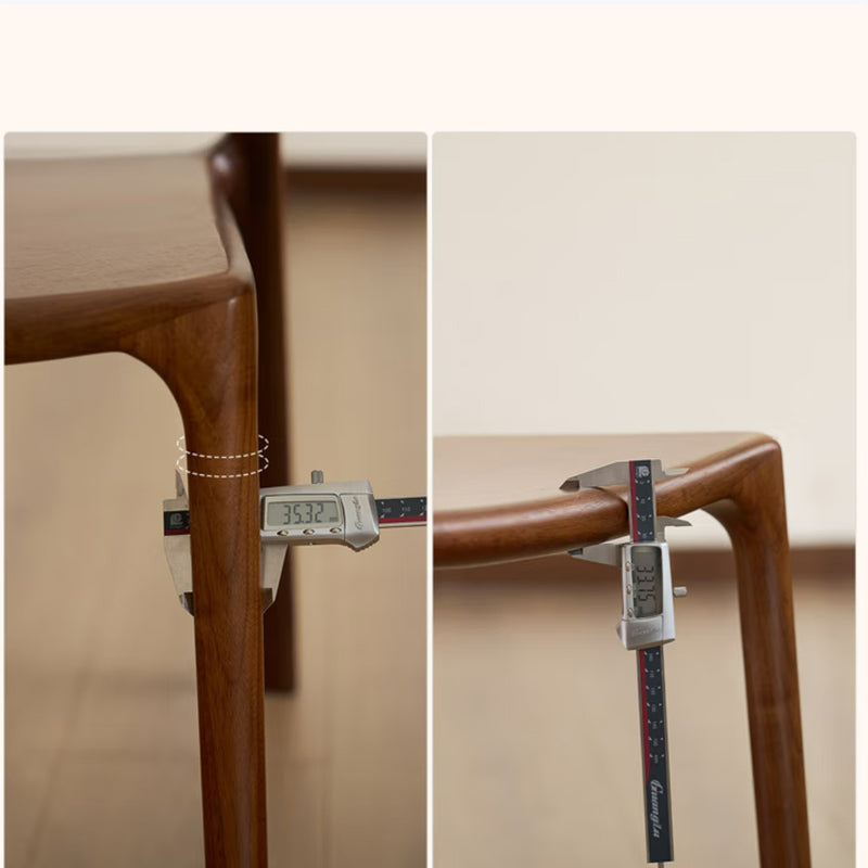 North American black walnut solid wood dining chair