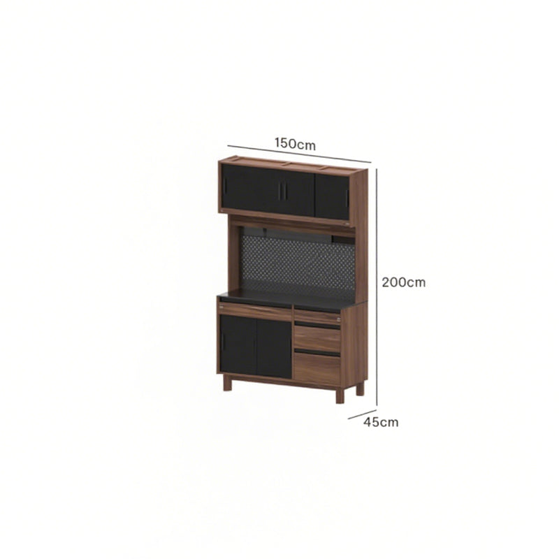 North American black walnut cabinet storage cabinet