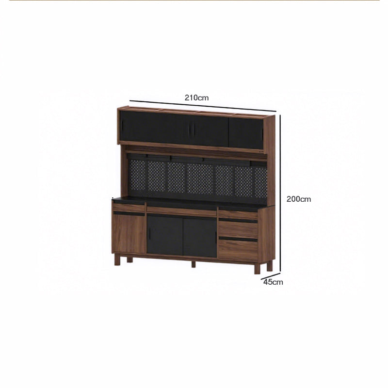North American black walnut cabinet storage cabinet