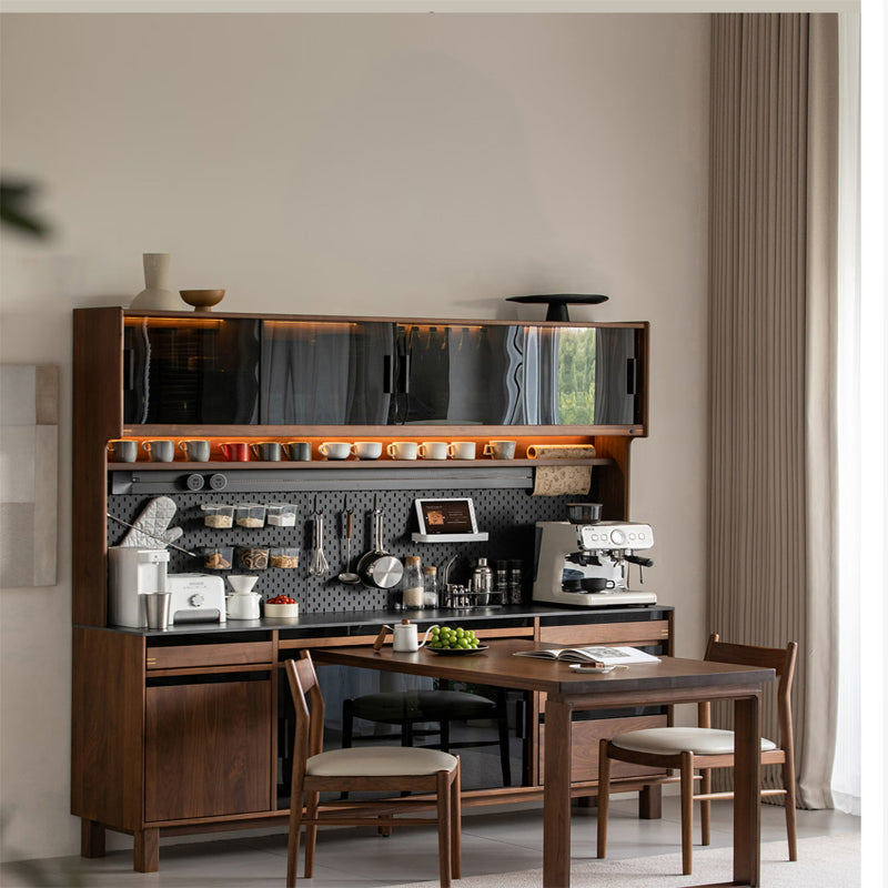 North American black walnut cabinet storage cabinet